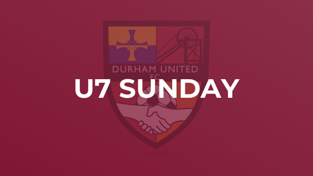 U7 Sunday