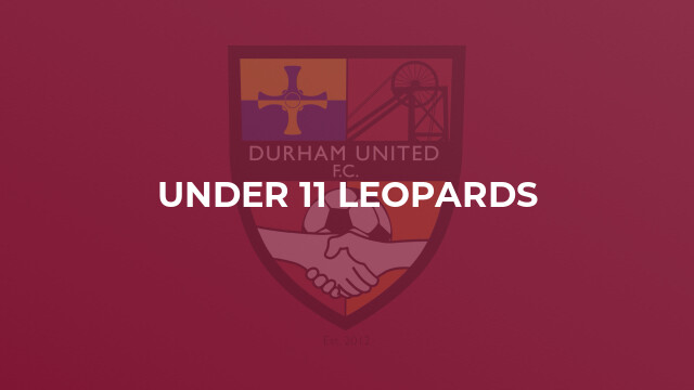 Under 11 Leopards