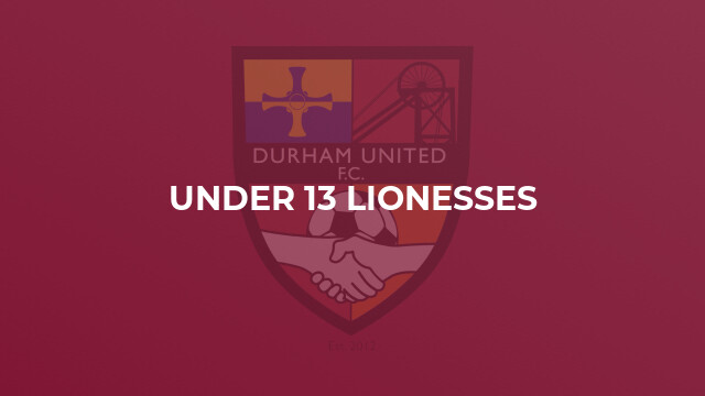 Under 13 Lionesses