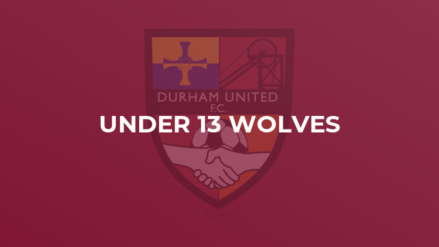 Under 13 Wolves