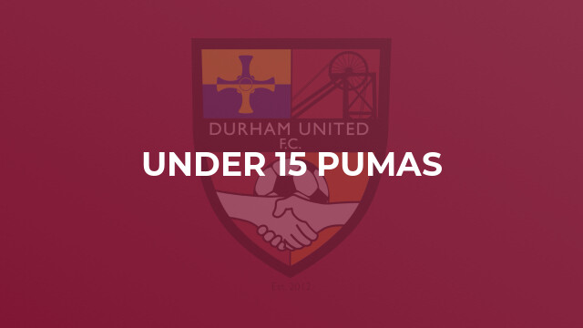 Under 15 Pumas