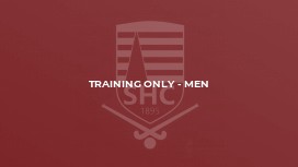 Training Only - Men