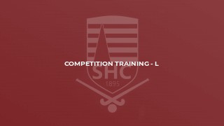 Competition training - L