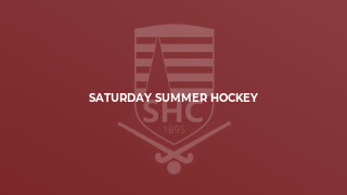 Saturday summer hockey