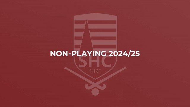 Non-playing 2024/25