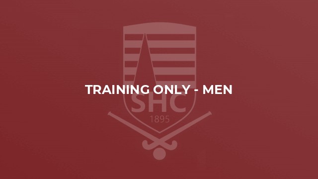 Training Only - Men