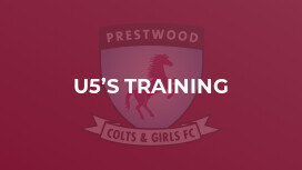 U5’s Training