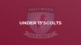Under 15’sColts