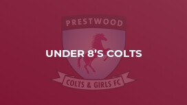 Under 8’s Colts