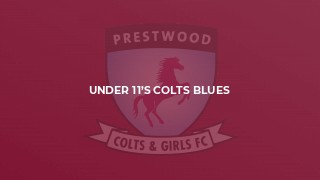 Under 11’s Colts Blues