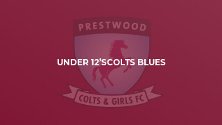 Under 12’sColts Blues