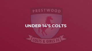 Under 14’s Colts