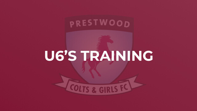 U6’s training
