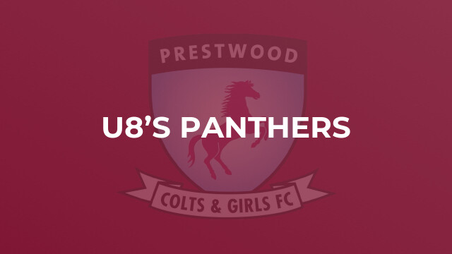 U8’s Panthers