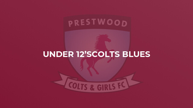Under 12’sColts Blues