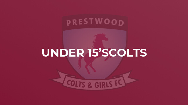 Under 15’sColts