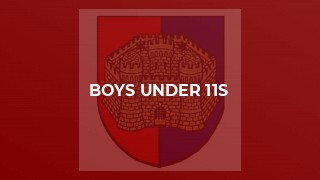 Boys Under 11s
