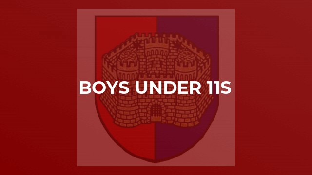 Boys Under 11s