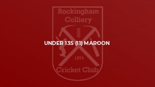 Under 13s (11) Maroon
