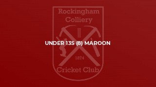 Under 13s (8) Maroon