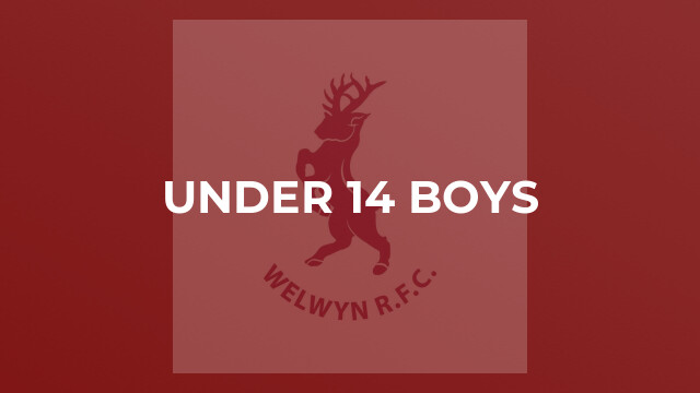 Under 14 Boys