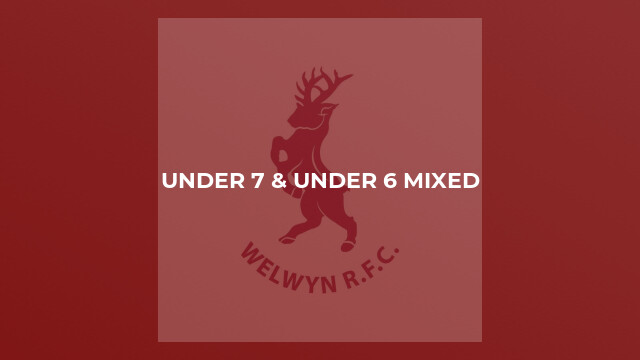 Under 7 & Under 6 Mixed