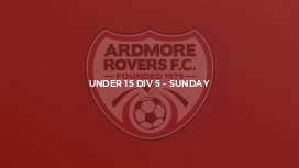 Under 15 Div 5 - Sunday