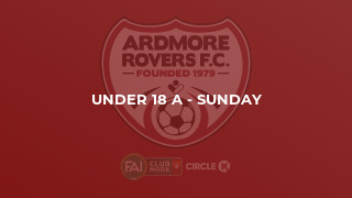 Under 18 A - Sunday