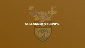 Girls Under 10 Training