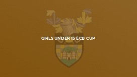 Girls Under 15 ECB Cup
