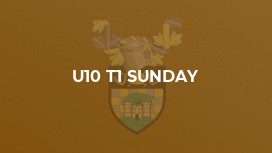 U10 T1 SUNDAY