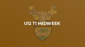 U12 T1 Midweek