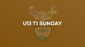 U13 T1 SUNDAY