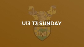 U13 T3 Sunday