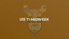 U15 T1 Midweek