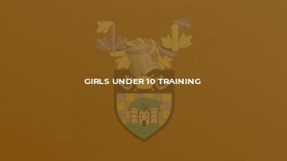 Girls Under 10 Training
