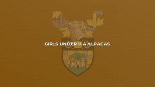 Girls Under 11 A Alpacas