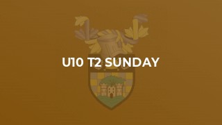 U10 T2 SUNDAY