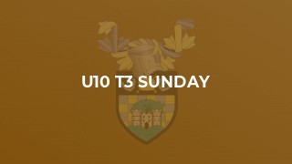 U10 T3 SUNDAY