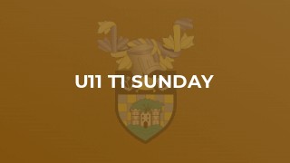 U11 T1 SUNDAY