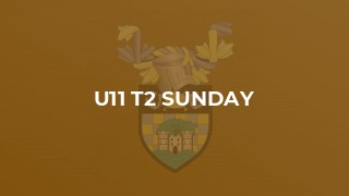 U11 T2 Sunday