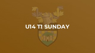U14 T1 SUNDAY