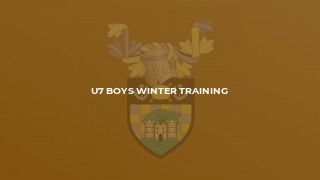 U7 Boys Winter Training