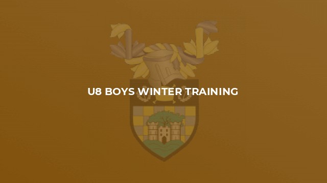 U8 Boys Winter Training