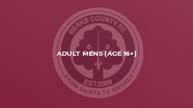 Adult Mens (age 16+)