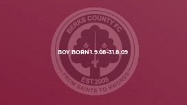 Boy born 1.9.08-31.8.09