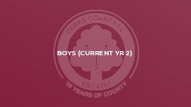 Boys (current yr 2)