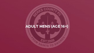 Adult Mens (age 16+)