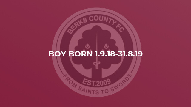 Boy born 1.9.18-31.8.19