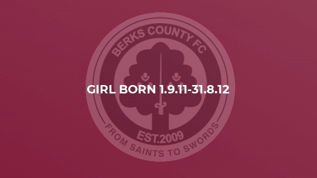 Girl born 1.9.11-31.8.12